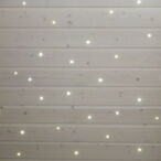 Sternenhimmel, LED-Lichtpunkte in Holzdecke integriert