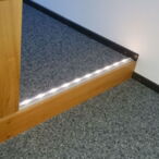 extrem effiziente LED-Treppenmarkierung, Versorgung über USB